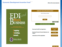Tablet Screenshot of edif.princegeorgescountymd.gov